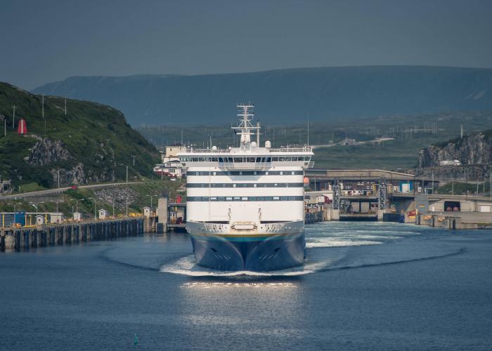 Ferry on the water