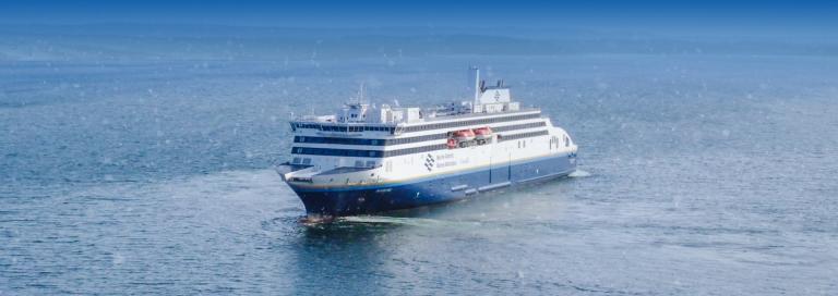 Marine Atlantic Ferry on the water