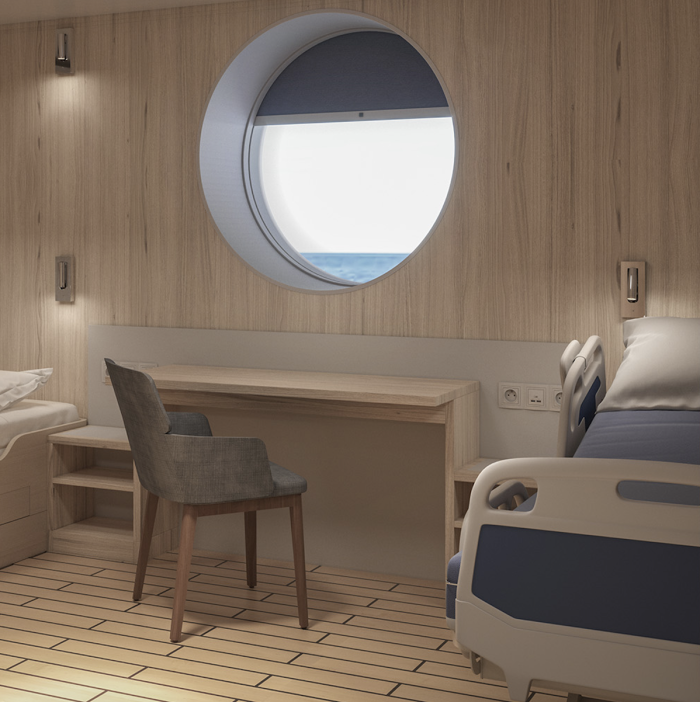 Accessible cabin Ala'suinu bed