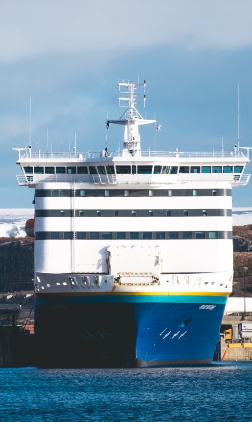 Marine Atlantic Ferry on the water